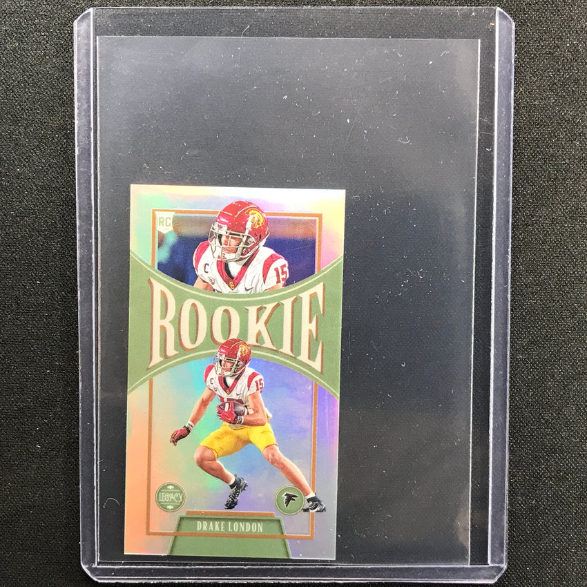 2022 Legacy DRAKE LONDON Rookie Premium Edition MINI Silver Prizm #151