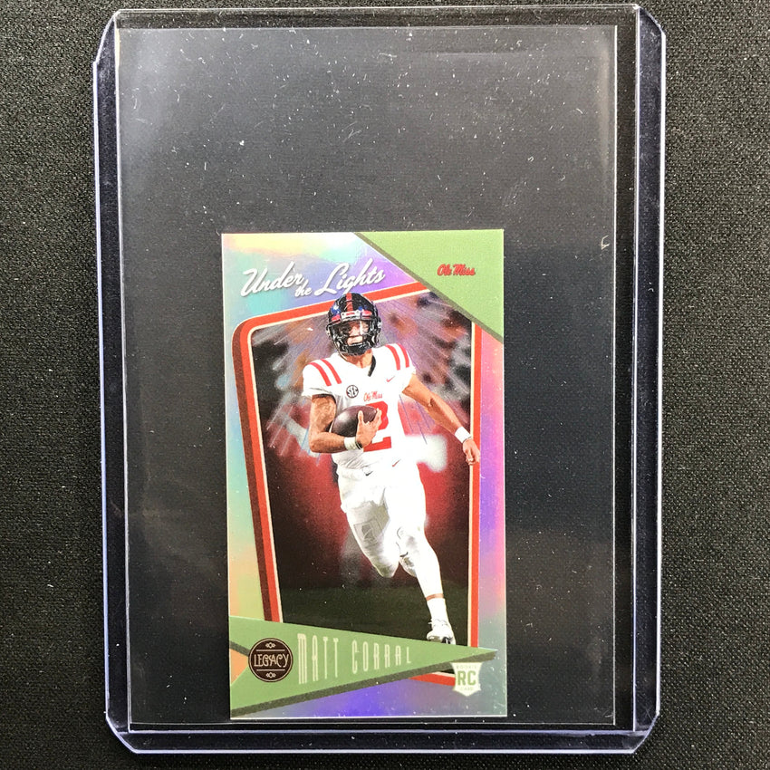 2022 Legacy MATT CORRAL Rookie Under the Lights MINI Silver Prizm #2