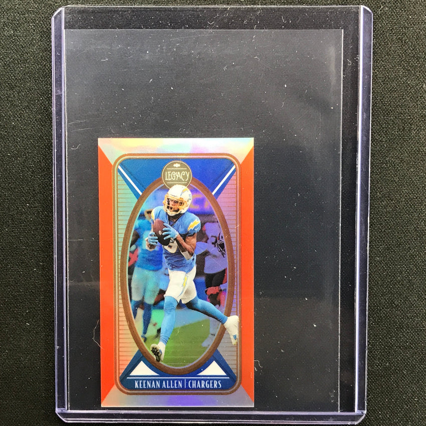 2022 Legacy Keenan Allen Premium Edition Mini Orange 83/125