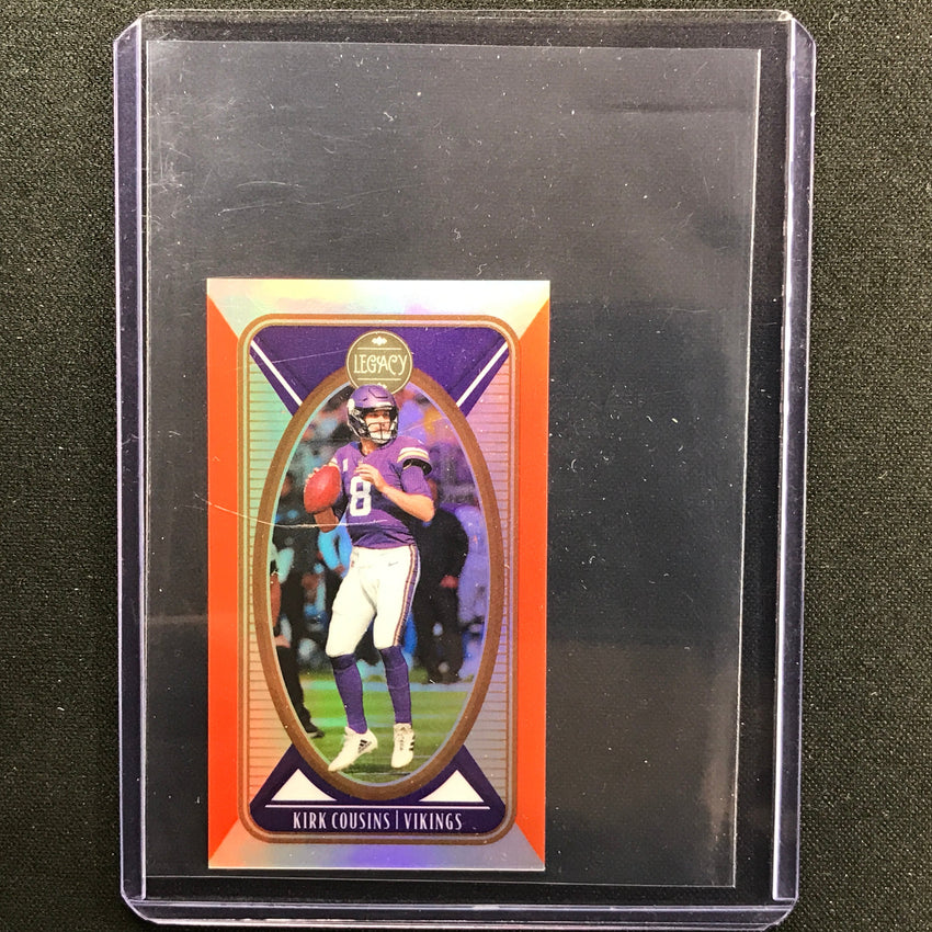 2022 Legacy Kirk Cousins Premium Edition Mini Orange 71/125