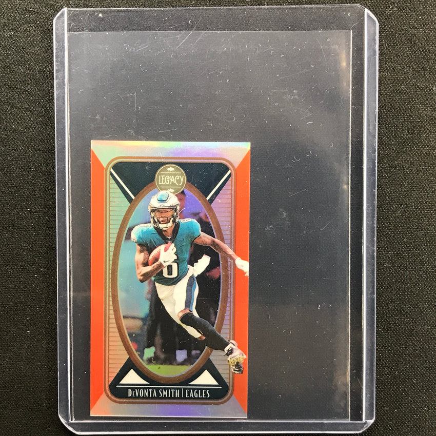 2022 Legacy Devonta Smith Premium Edition Mini Orange 55/125