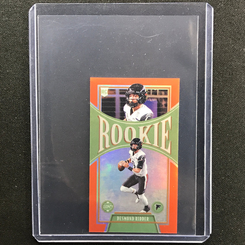 2022 Legacy Desmond Ridder Rookie Premium Edition Variation Mini Orange 48/125