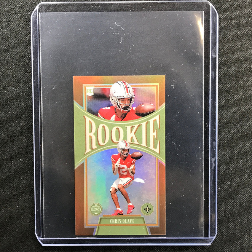 2022 Legacy Chris Olave Rookie Premium Edition Mini Bronze 13/75