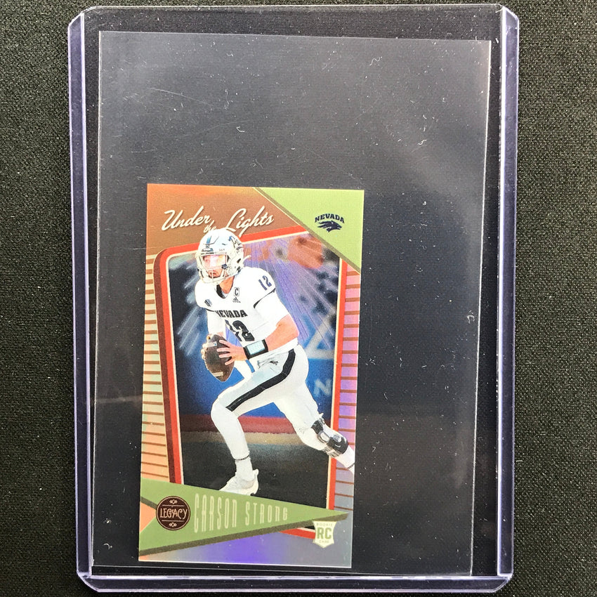 2022 Legacy Carson Strong Rookie Under The Lights Mini Bronze 69/75