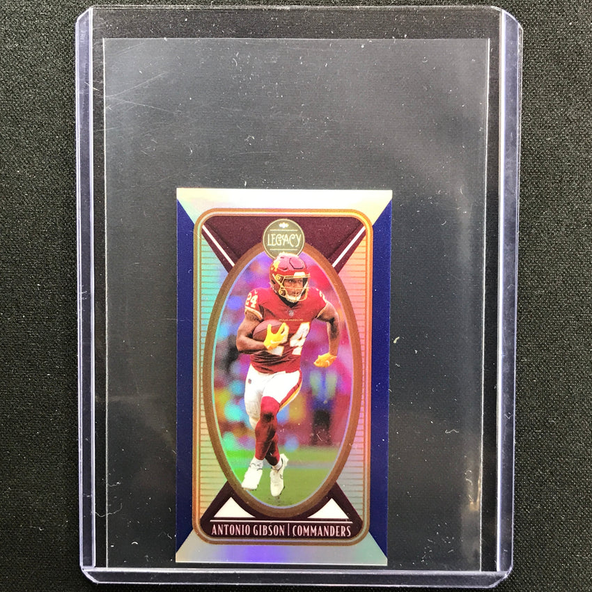 2022 Legacy Antonio Gibson Premium Edition Mini Sapphire 6/20