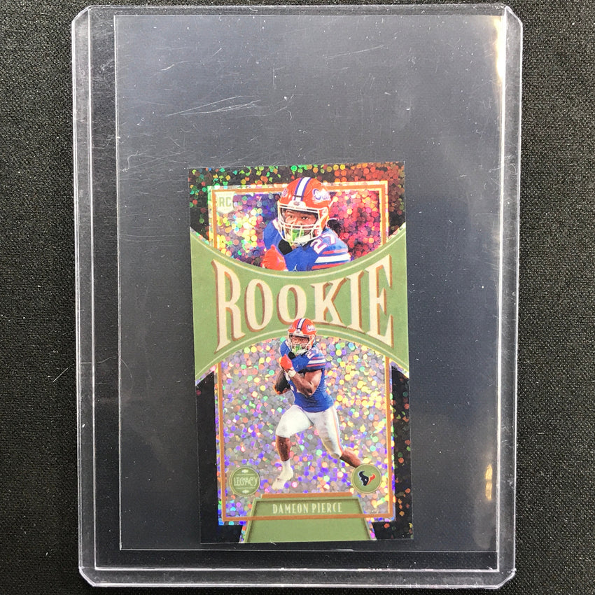2022 Legacy Dameon Pierce Rookie Premium Edition Mini Onyx 3/5