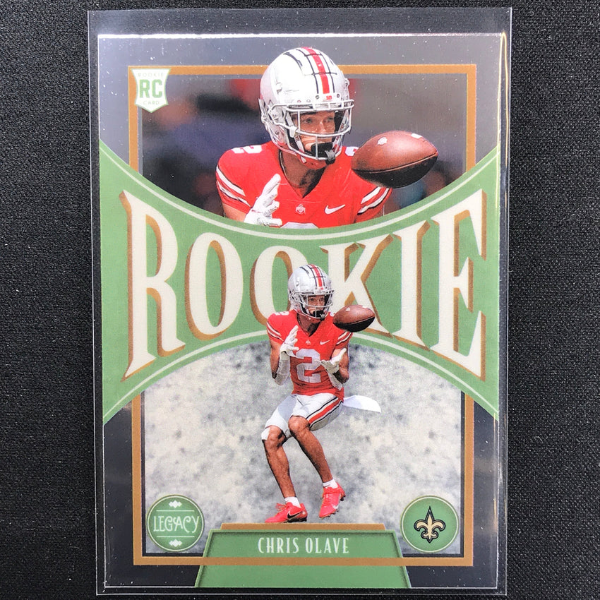 2022 Legacy CHRIS OLAVE Rookie Premium Edition Base #154