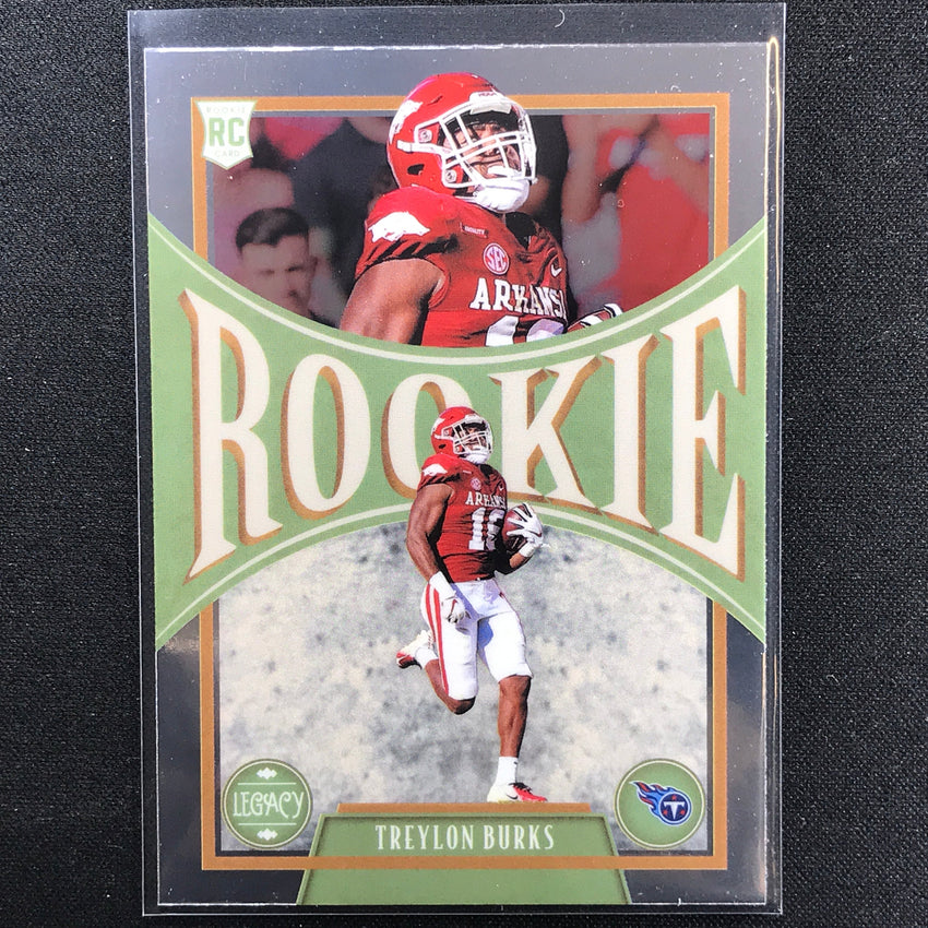 2022 Legacy TREYLON BURKS Rookie Premium Edition Base #155