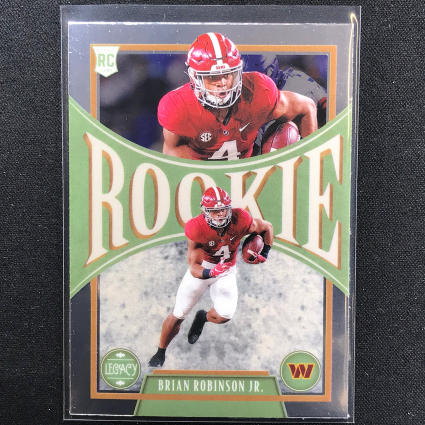 2022 Legacy BRIAN ROBINSON JR. Rookie Premium Edition Base #169