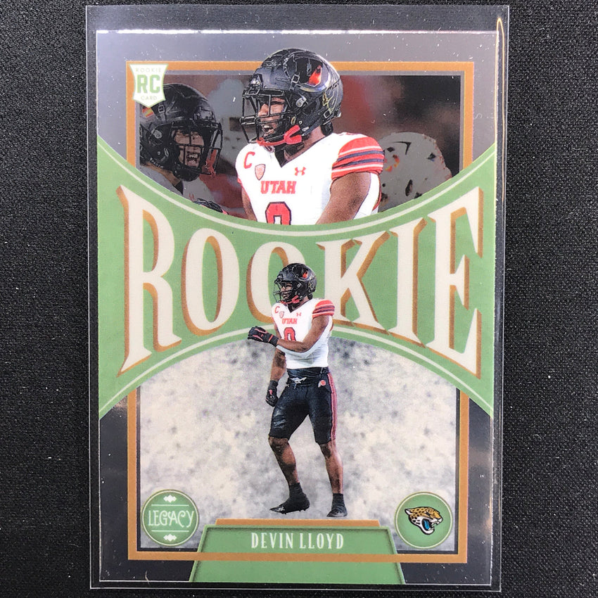 2022 Legacy DEVIN LLOYD Rookie Premium Edition Base #176