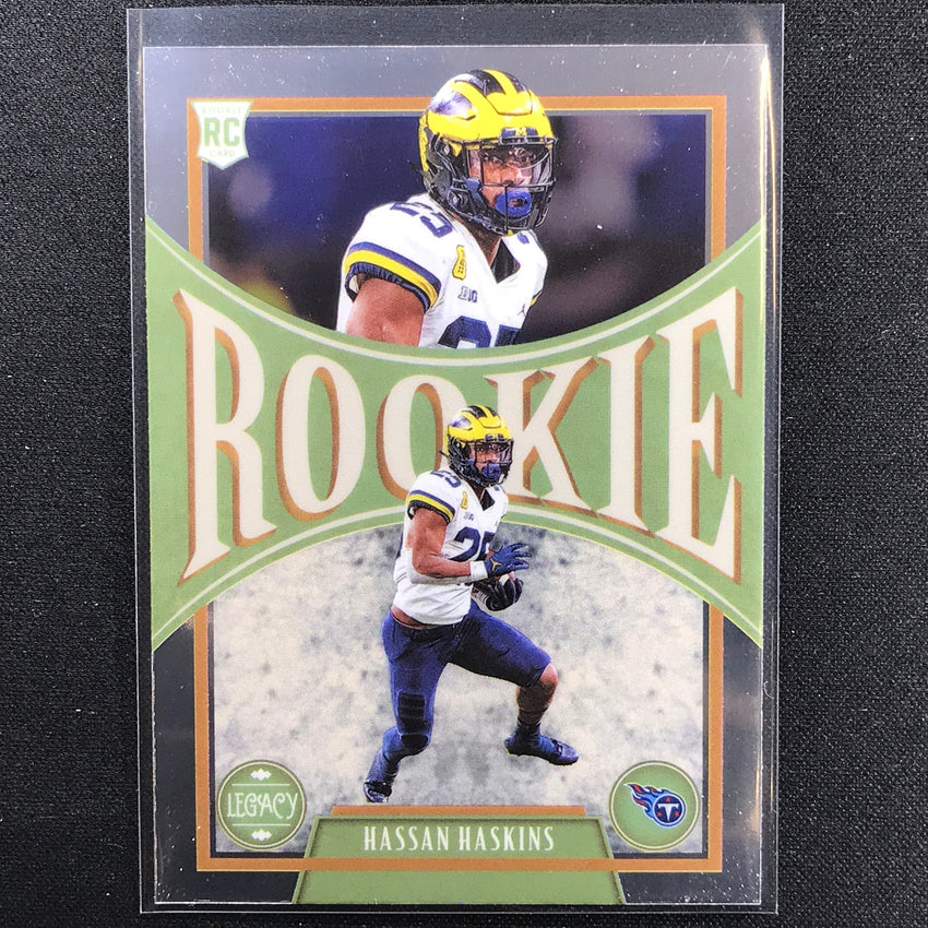 2022 Legacy HASSAN HASKINS Rookie Premium Edition Base #195