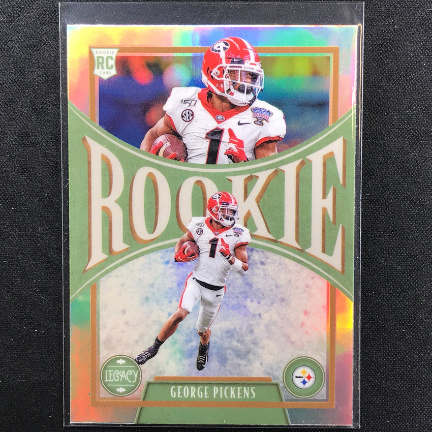 2022 Legacy GEORGE PICKENS Rookie Premium Edition Silver Prizm #157