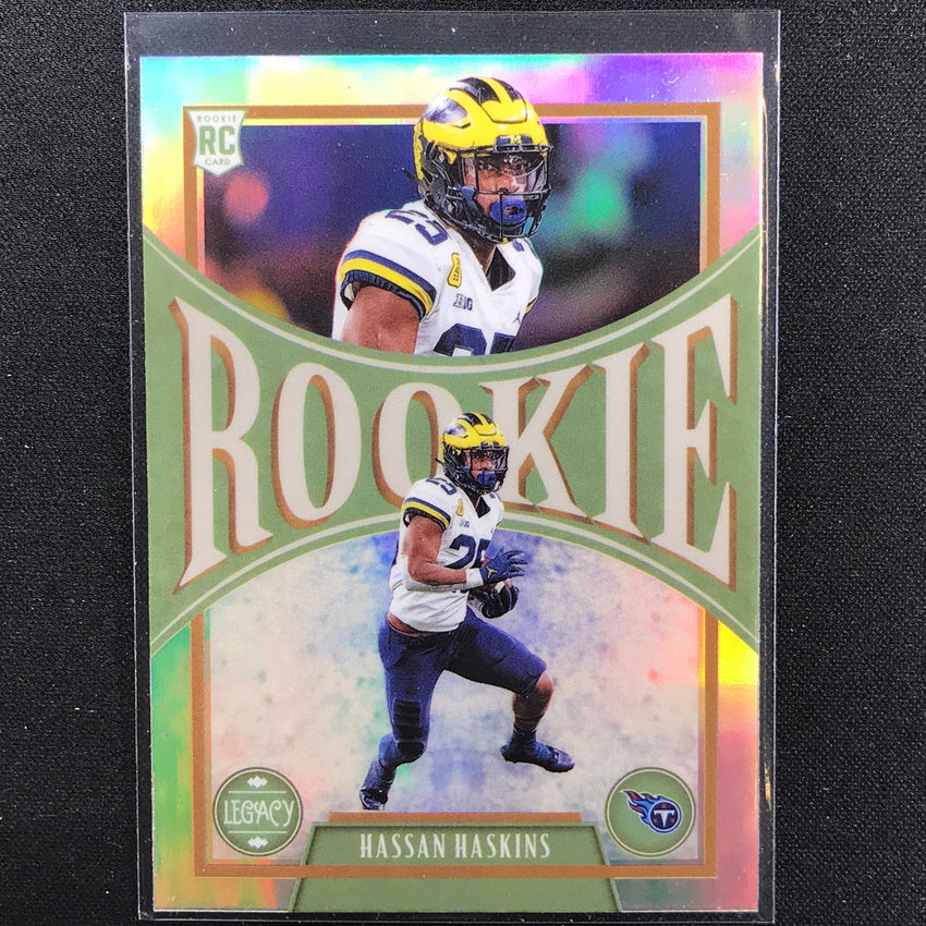 2022 Legacy HASSAN HASKINS Rookie Premium Edition Silver Prizm #195