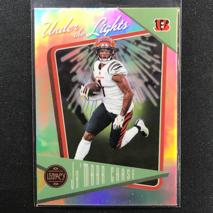 2022 Legacy Jamarr Chase Under The Lights Silver Prizm No 38