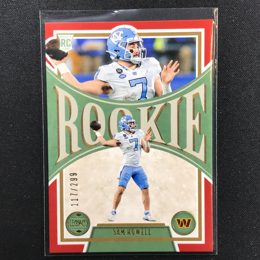 2022 Legacy Sam Howell Rookie Red 117/299
