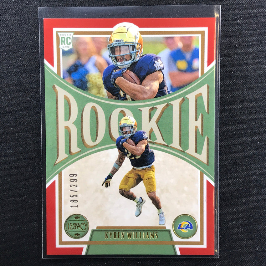 2022 Legacy Kyren Williams Rookie Red 185/299
