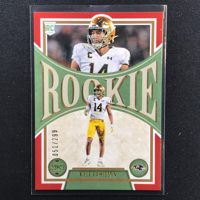 2022 Legacy Kyle Hamilton Rookie Red 51/299