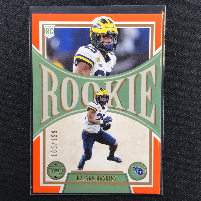 2022 Legacy Hassan Haskins Rookie Orange 169/199