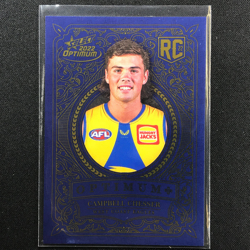 2022 Select Optimum Campbell Chesser Rookie Optimum+ 422/450