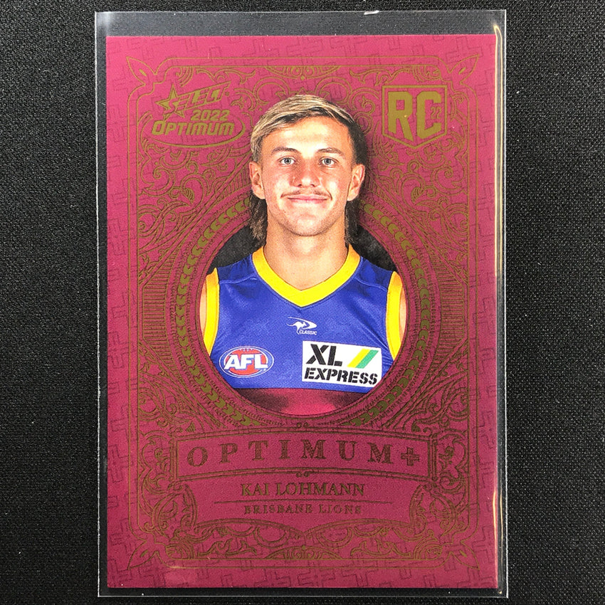 2022 Select Optimum Kai Lohmann Rookie Optimum+ 258/450