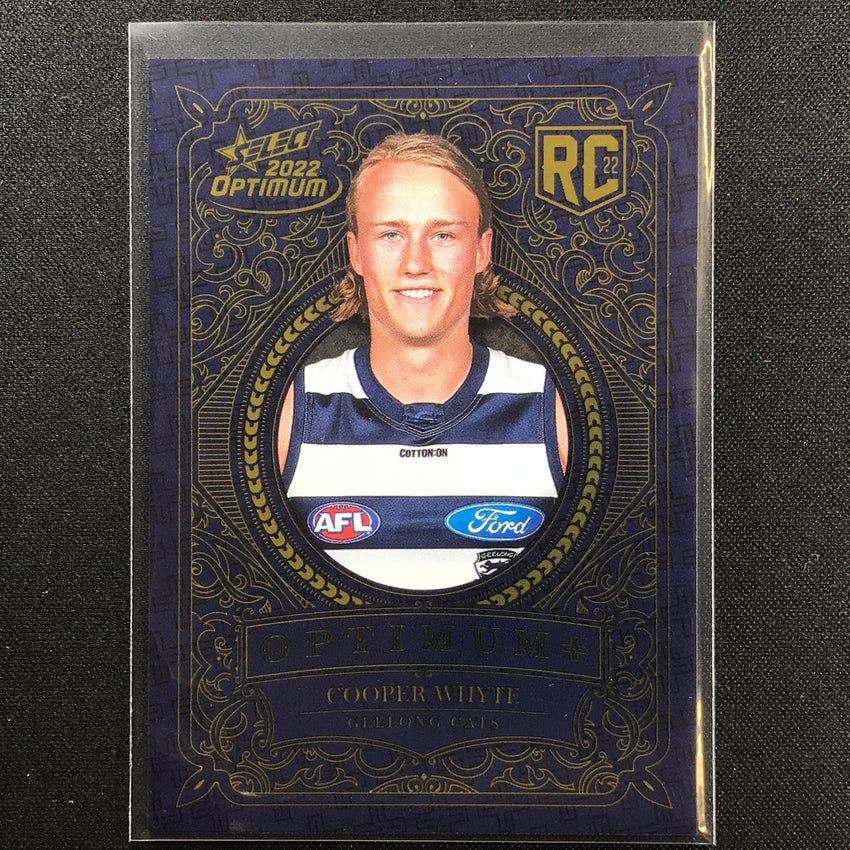 2022 Select Optimum Cooper Whyte Rookie Optimum+ 421/450