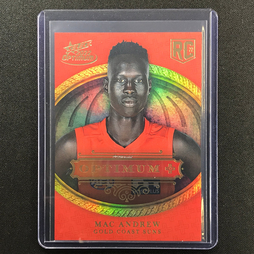 2022 Select Optimum Mac Andrew Rookie Optimum+ Parallel 40/115