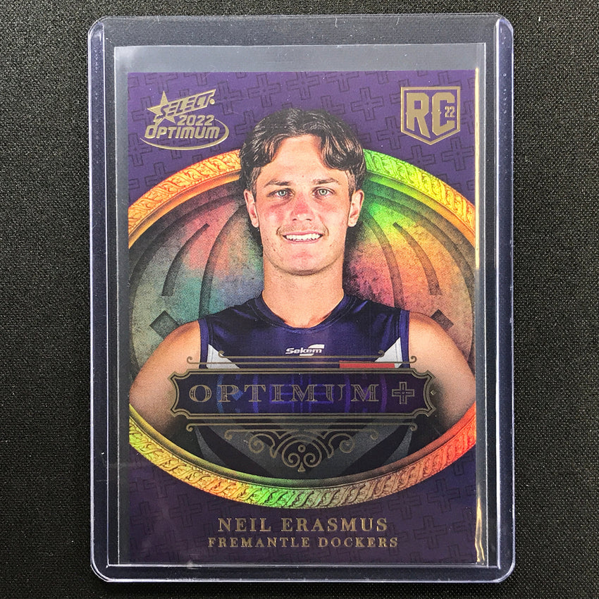 2022 Select Optimum Neil Erasmus Rookie Optimum+ Parallel 55/115