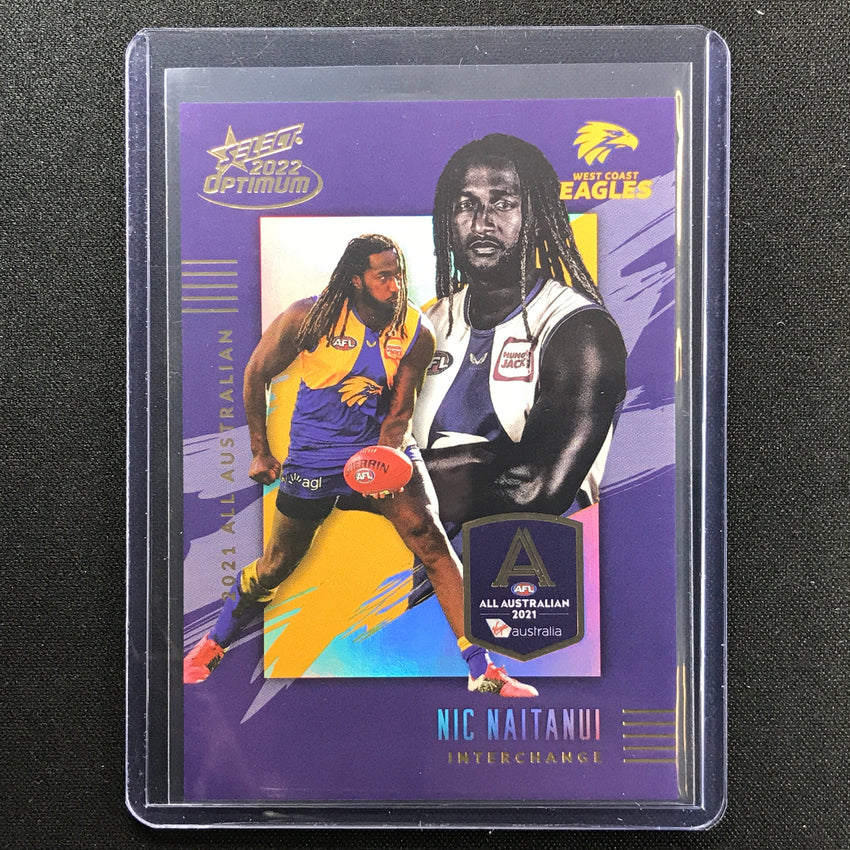 2022 Select Optimum Nic Naitanui 2021 All Australian 109/195
