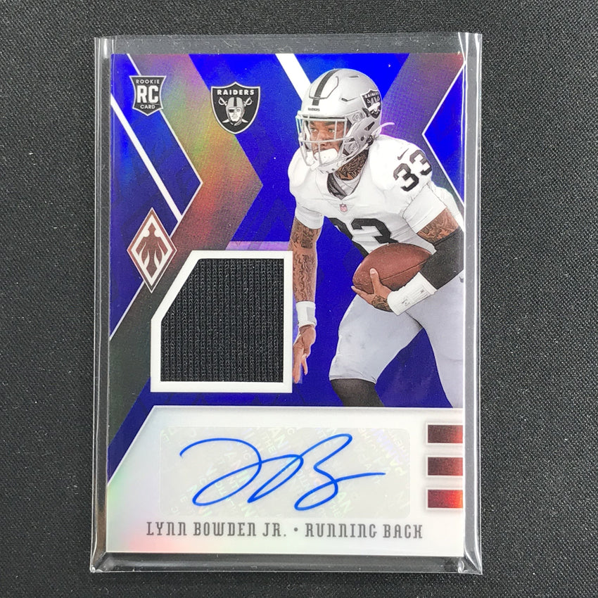 2020 Phoenix LYNN BOWDEN JR Rookie Patch Auto 14/50-Cherry Collectables