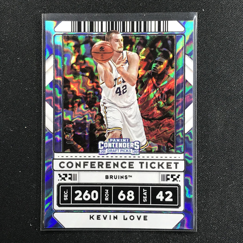 2020 Contenders Draft Picks KEVIN LOVE Conference Ticket 19/99-Cherry Collectables
