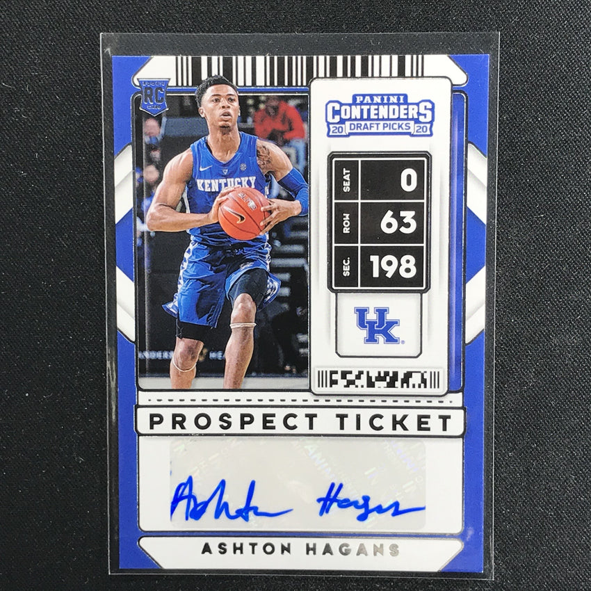 2020 Contenders Draft Picks ASHTON HAGANS Prospect Ticket Auto #98-Cherry Collectables