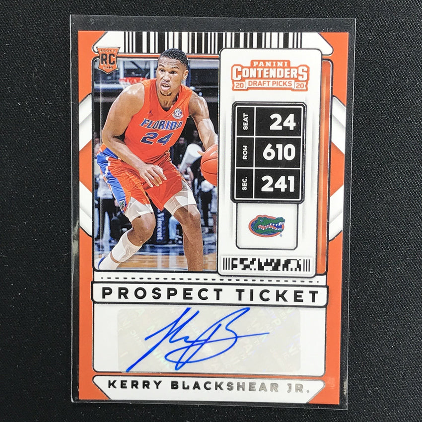 2020 Contenders Draft Picks KERRY BLACKSHEAR Prospect Ticket Auto #135 (B)-Cherry Collectables