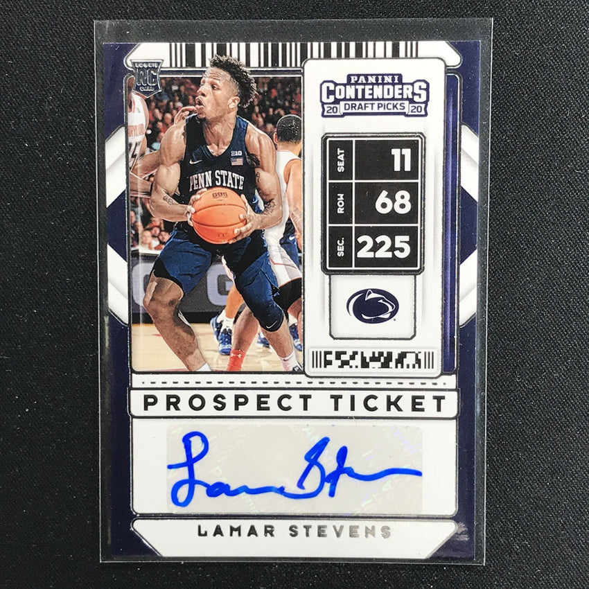 2020 Contenders Draft Picks LAMAR STEVENS Prospect Ticket Auto #108-Cherry Collectables
