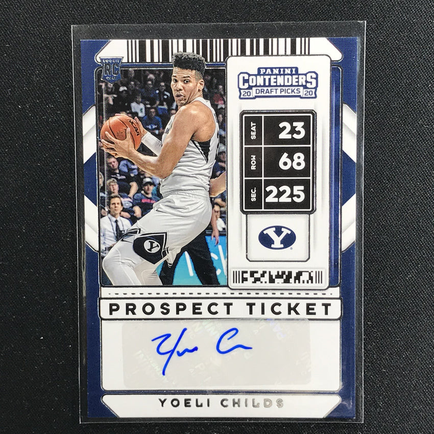 2020 Contenders Draft Picks YOELI CHILDS Prospect Ticket Auto #113 (B)-Cherry Collectables