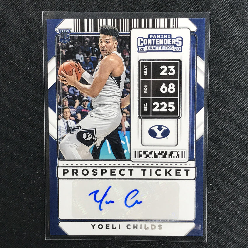2020 Contenders Draft Picks YOELI CHILDS Prospect Ticket Auto #113 (C)-Cherry Collectables