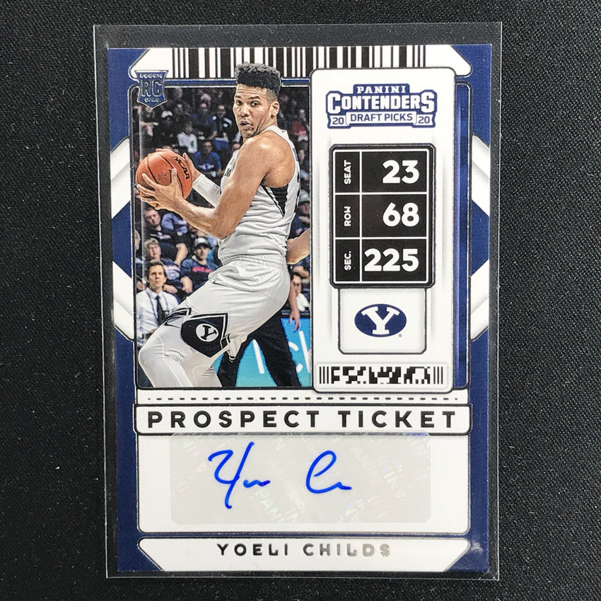 2020 Contenders Draft Picks YOELI CHILDS Prospect Ticket Auto #113 (D)-Cherry Collectables