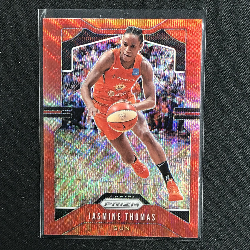 2020 WNBA Prizm JASMINE THOMAS Ruby Wave Prizm #7-Cherry Collectables