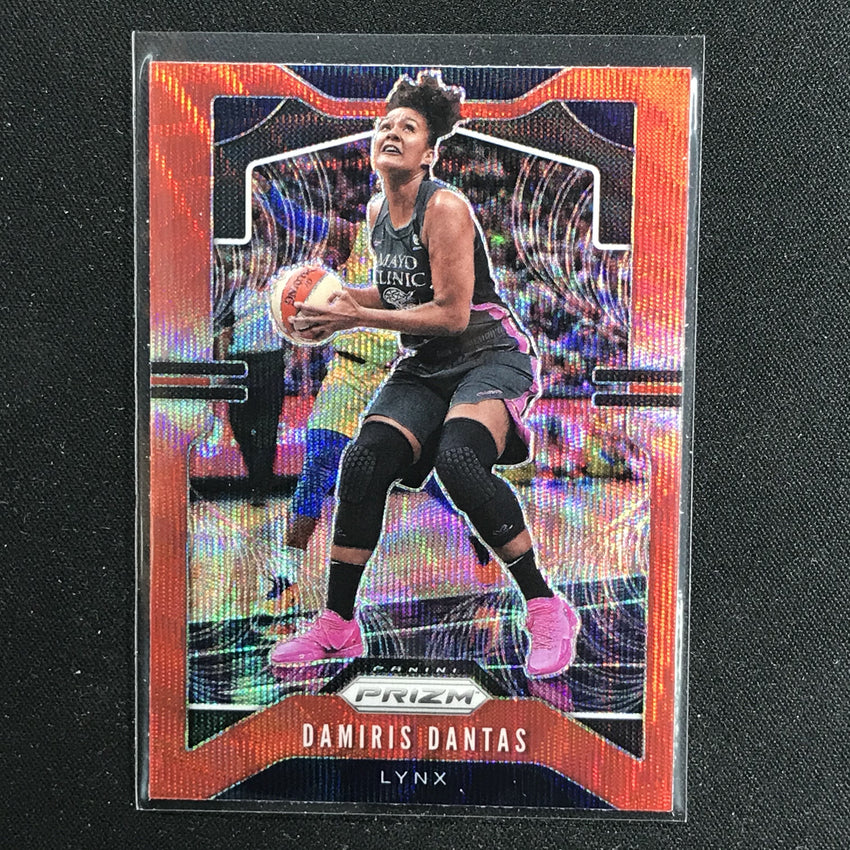 2020 WNBA Prizm DAMIRIS DANTAS Ruby Wave Prizm #34-Cherry Collectables