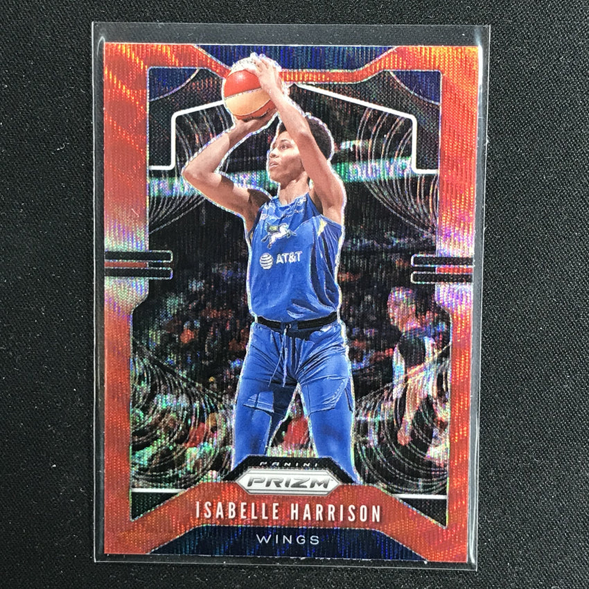 2020 WNBA Prizm ISABELLE HARRISON Ruby Wave Prizm #66-Cherry Collectables