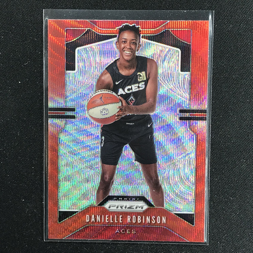 2020 WNBA Prizm DANIELLE ROBINSON Ruby Wave Prizm #44-Cherry Collectables