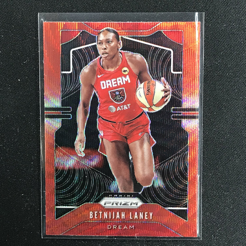 2020 WNBA Prizm BETNIJAH LANEY Ruby Wave Prizm #60-Cherry Collectables