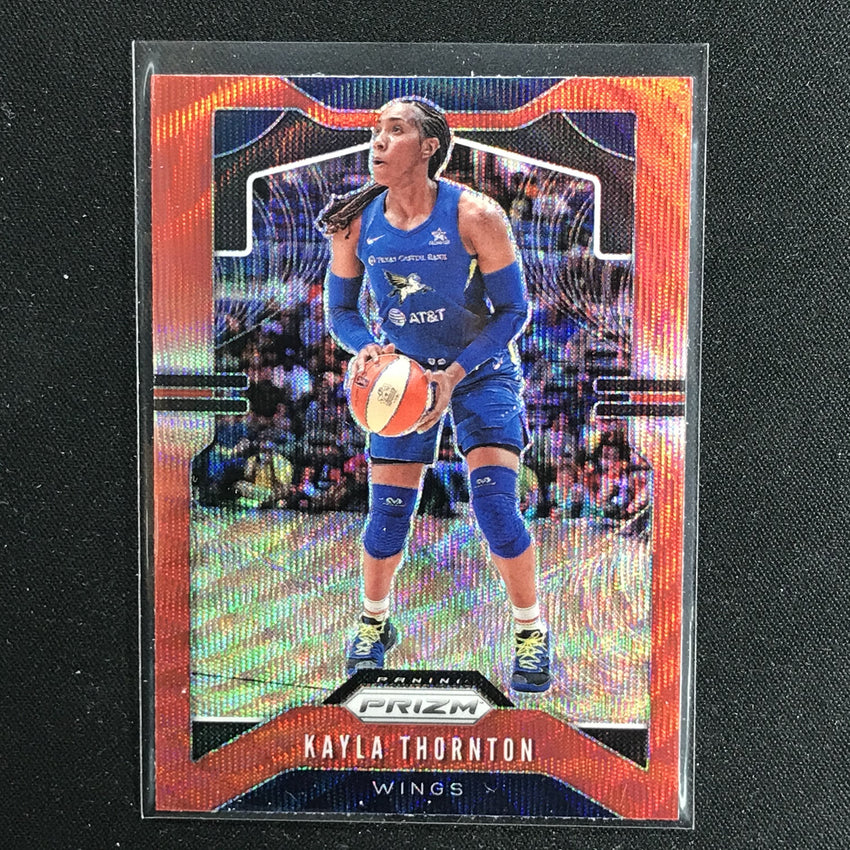 2020 WNBA Prizm KAYLA THORNTON Ruby Wave Prizm #77-Cherry Collectables