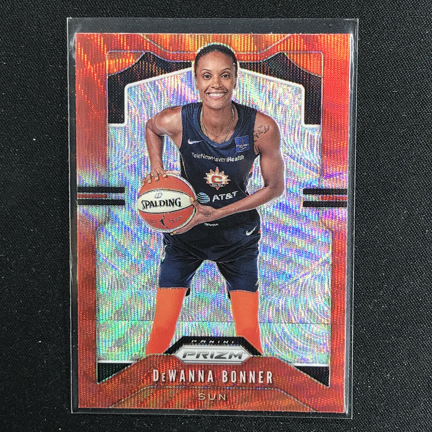 2020 WNBA Prizm DEWANNA BONNER Ruby Wave Prizm #64-Cherry Collectables