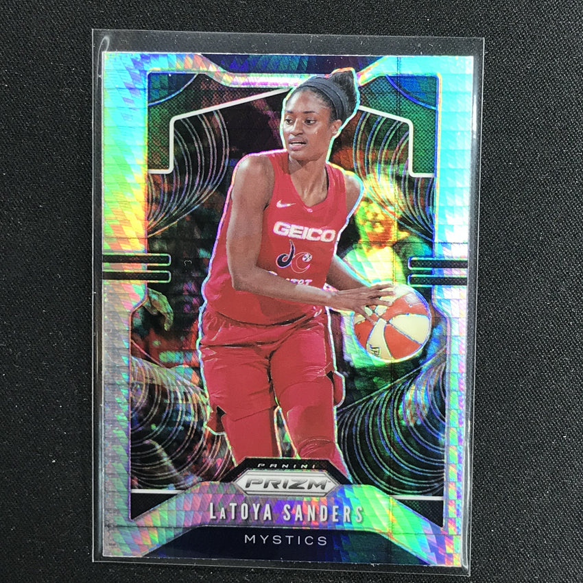 2020 WNBA Prizm LATOYA SANDERS Hyper Prizm #39-Cherry Collectables