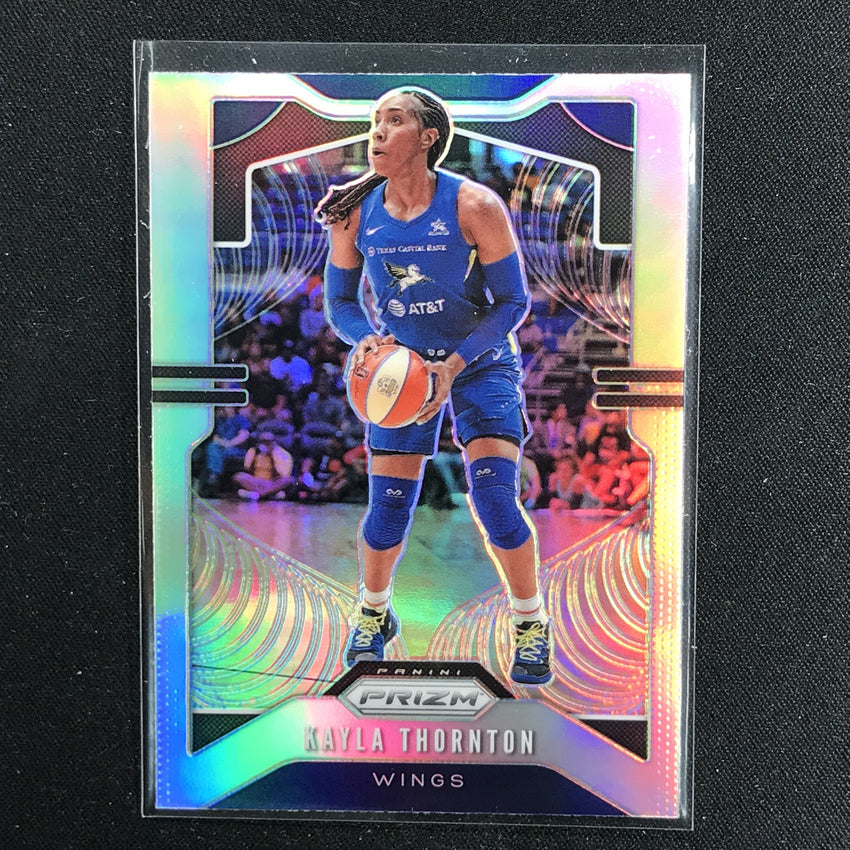 2020 WNBA Prizm KAYLA THORNTON Silver Prizm #77-Cherry Collectables