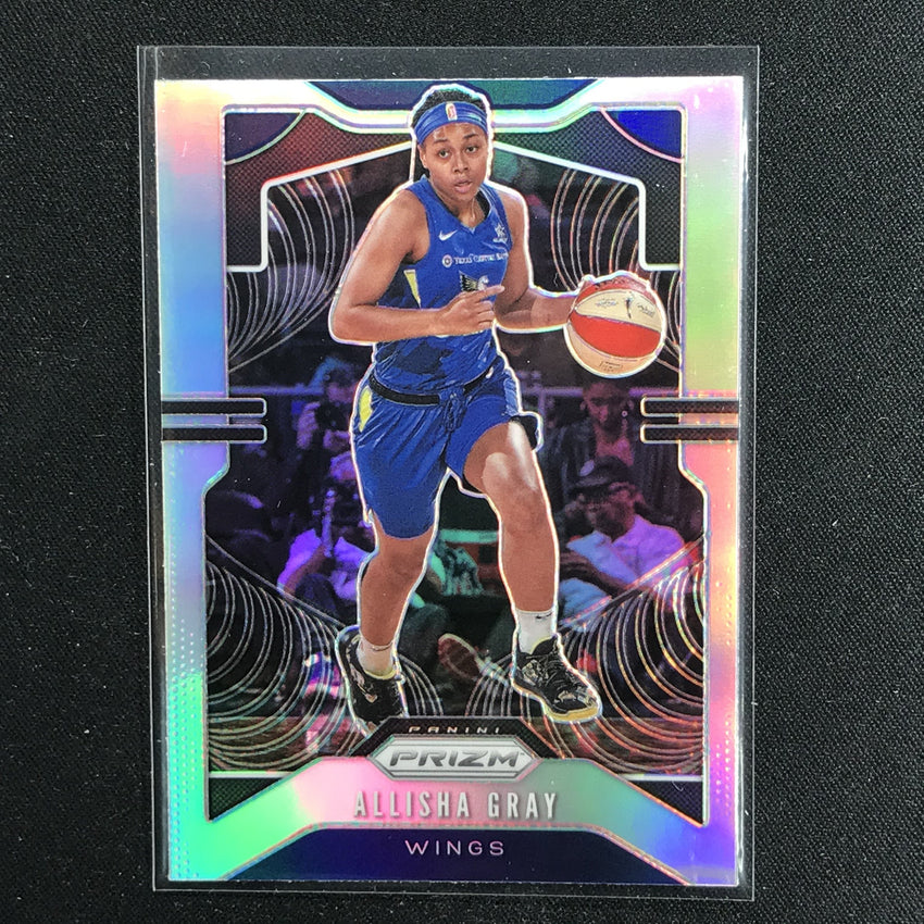 2020 WNBA Prizm ALLISHA GRAY Silver Prizm #58-Cherry Collectables