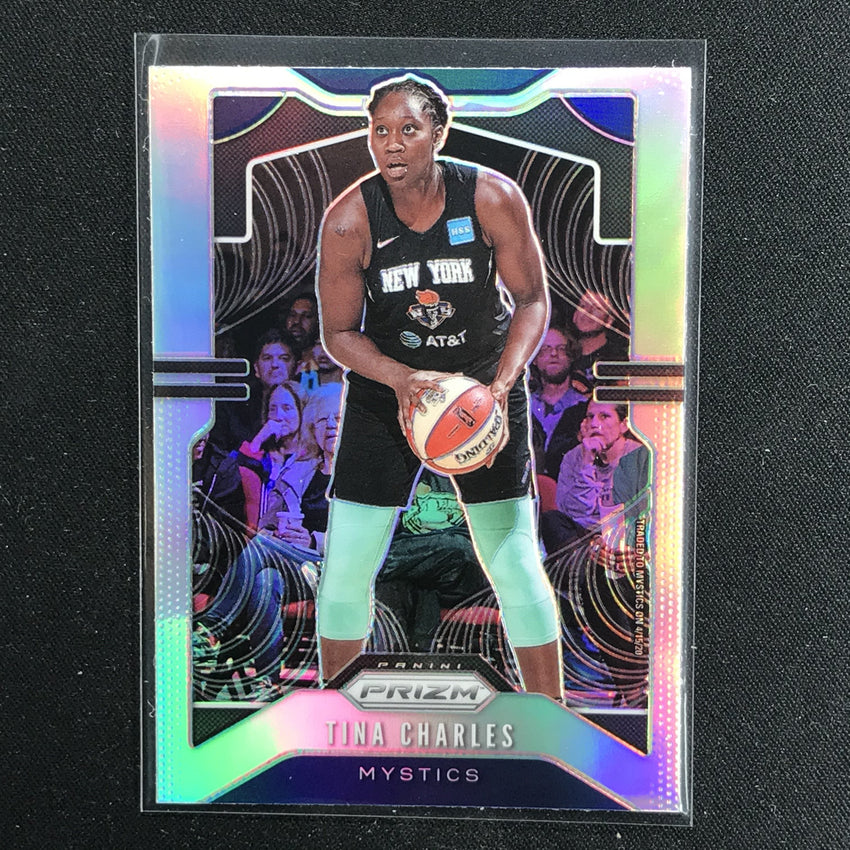 2020 WNBA Prizm TINA CHARLES Silver Prizm #45-Cherry Collectables