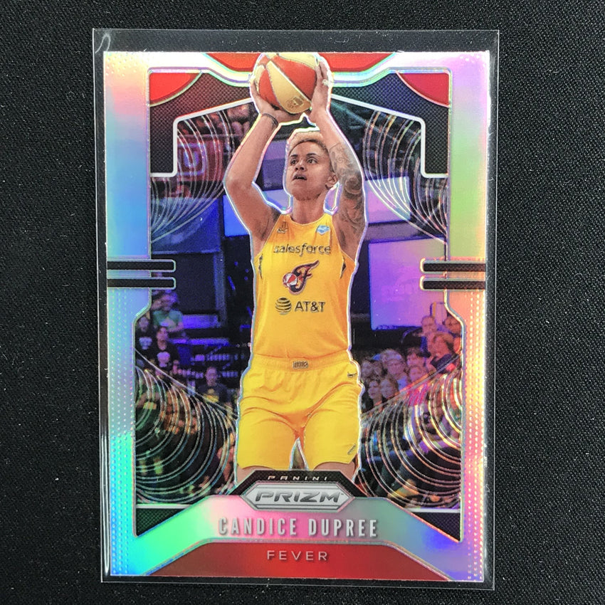 2020 WNBA Prizm CANDICE DUPREE Silver Prizm #62-Cherry Collectables