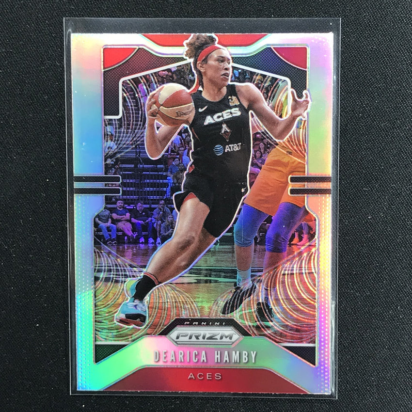 2020 WNBA Prizm DEARICA HAMBY Silver Prizm #54-Cherry Collectables