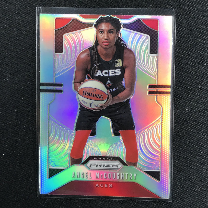 2020 WNBA Prizm ANGEL MCCOUGHTRY Silver Prizm #10-Cherry Collectables